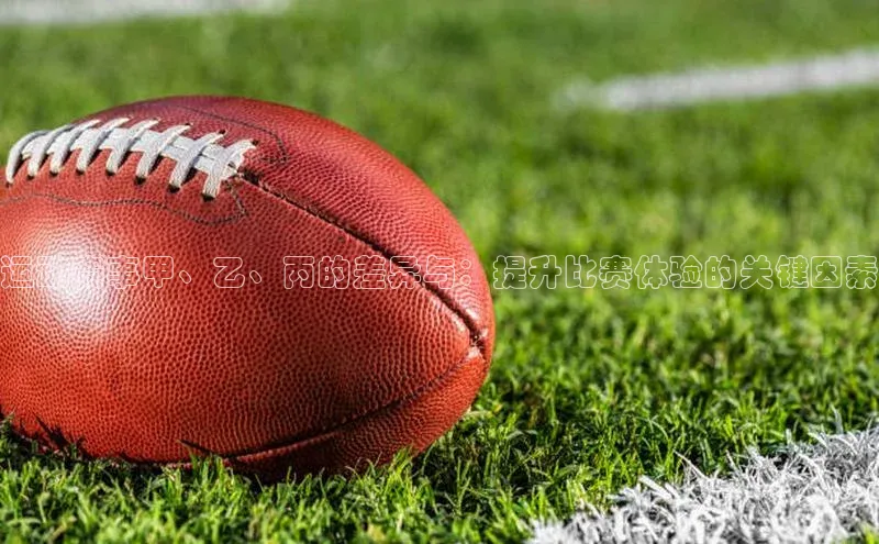 3377体育网站平台登录百家号运动赛事甲、乙、丙的差异与：提升比赛体验的关键因素